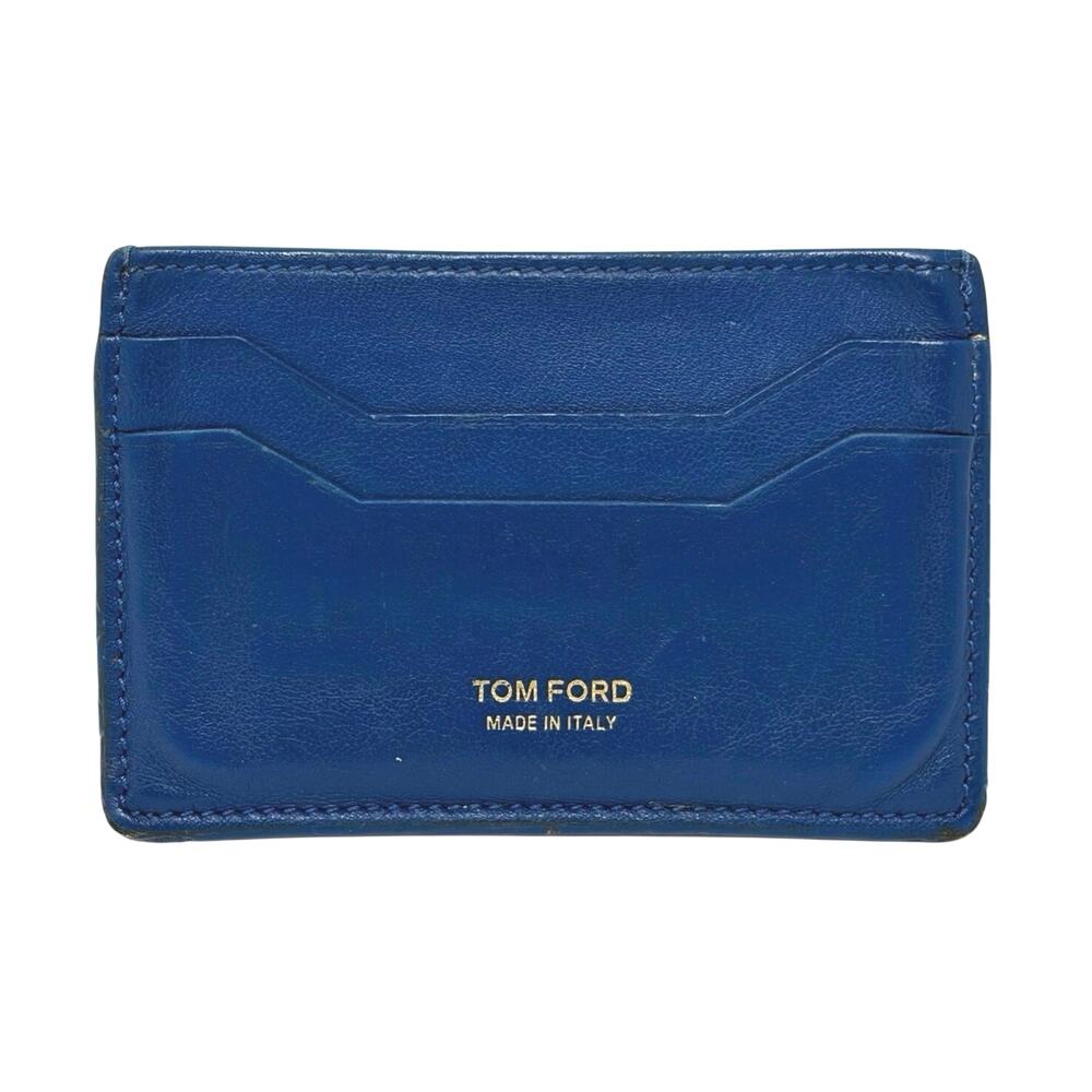 Tom Ford Blue Cardholder Wallet